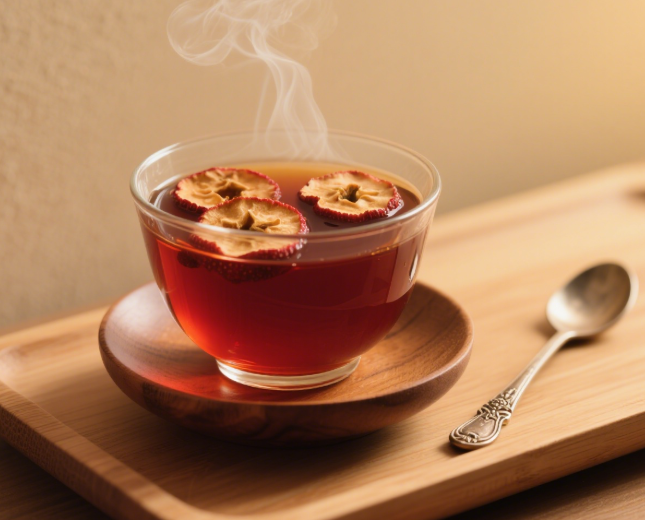 burnt hawthorn tea